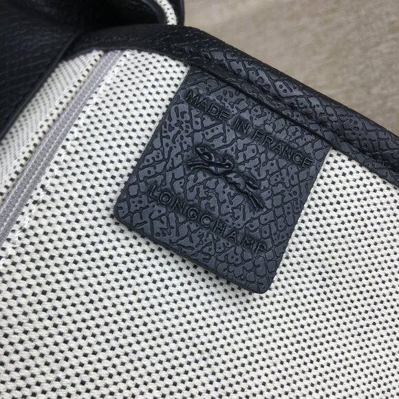 NWT Longchamp Essential Toile Bucket Bag - Picture 10 of 12